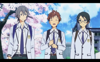 From left to right: Ryo, Arato and Kengo.